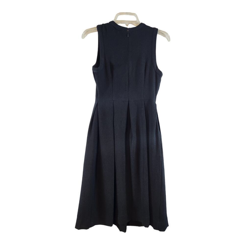 Who What Wear sz XS basic black sleeveless dress closet staple classic